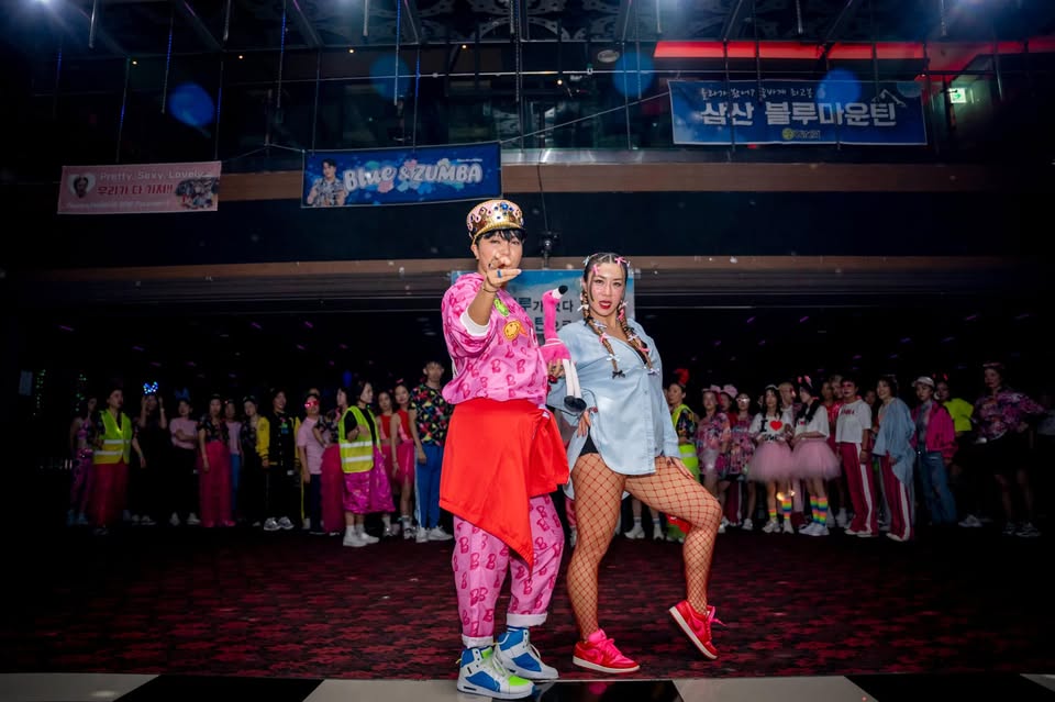 Cat Walk Happens after Zumba Party