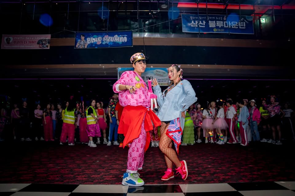 Cat Walk Happens after Zumba Party